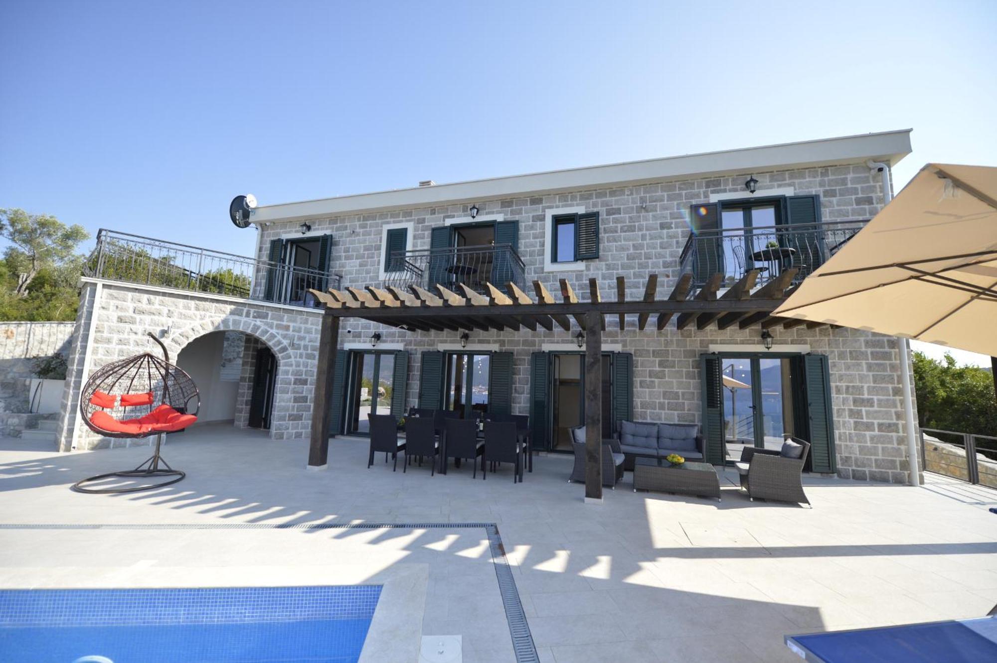 Villa Vista Azzurra Тиват Екстер'єр фото