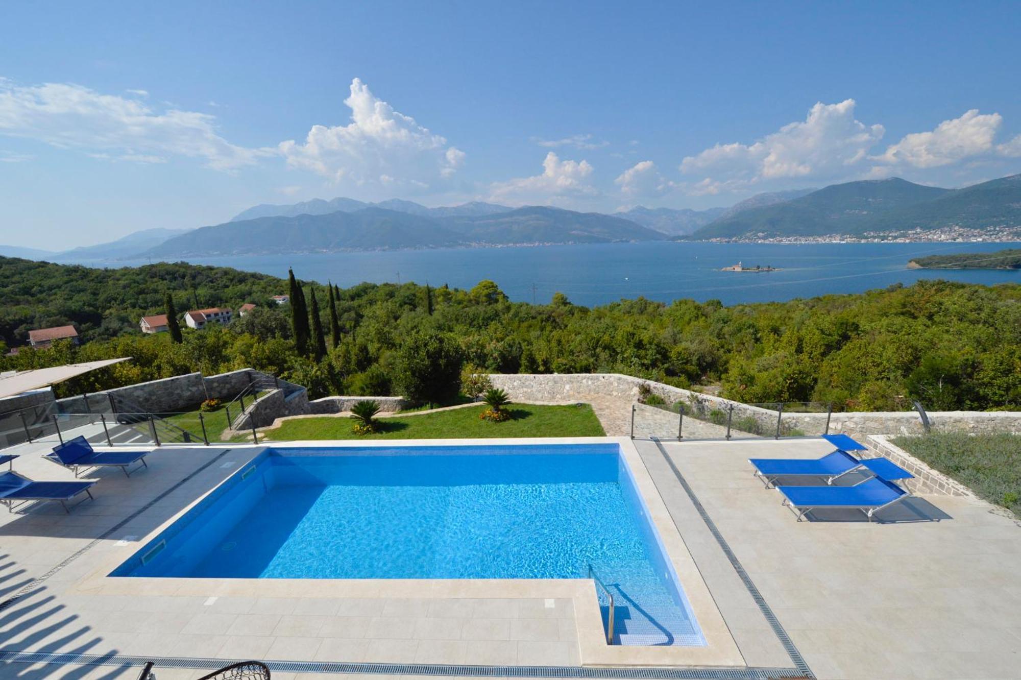 Villa Vista Azzurra Тиват Екстер'єр фото