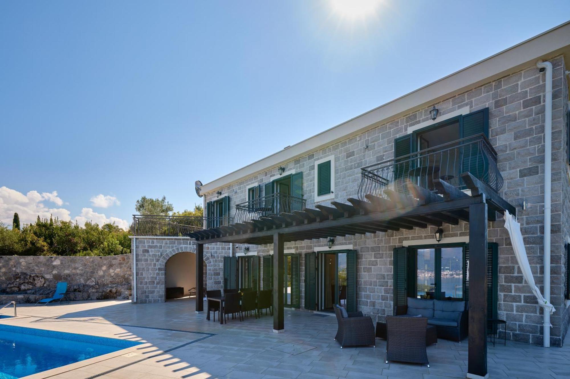 Villa Vista Azzurra Тиват Екстер'єр фото