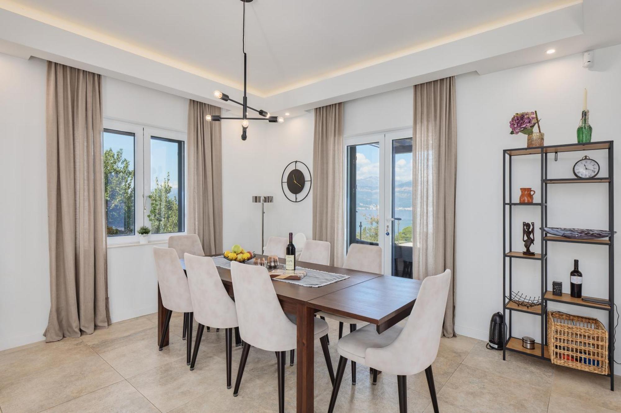 Villa Vista Azzurra Тиват Екстер'єр фото